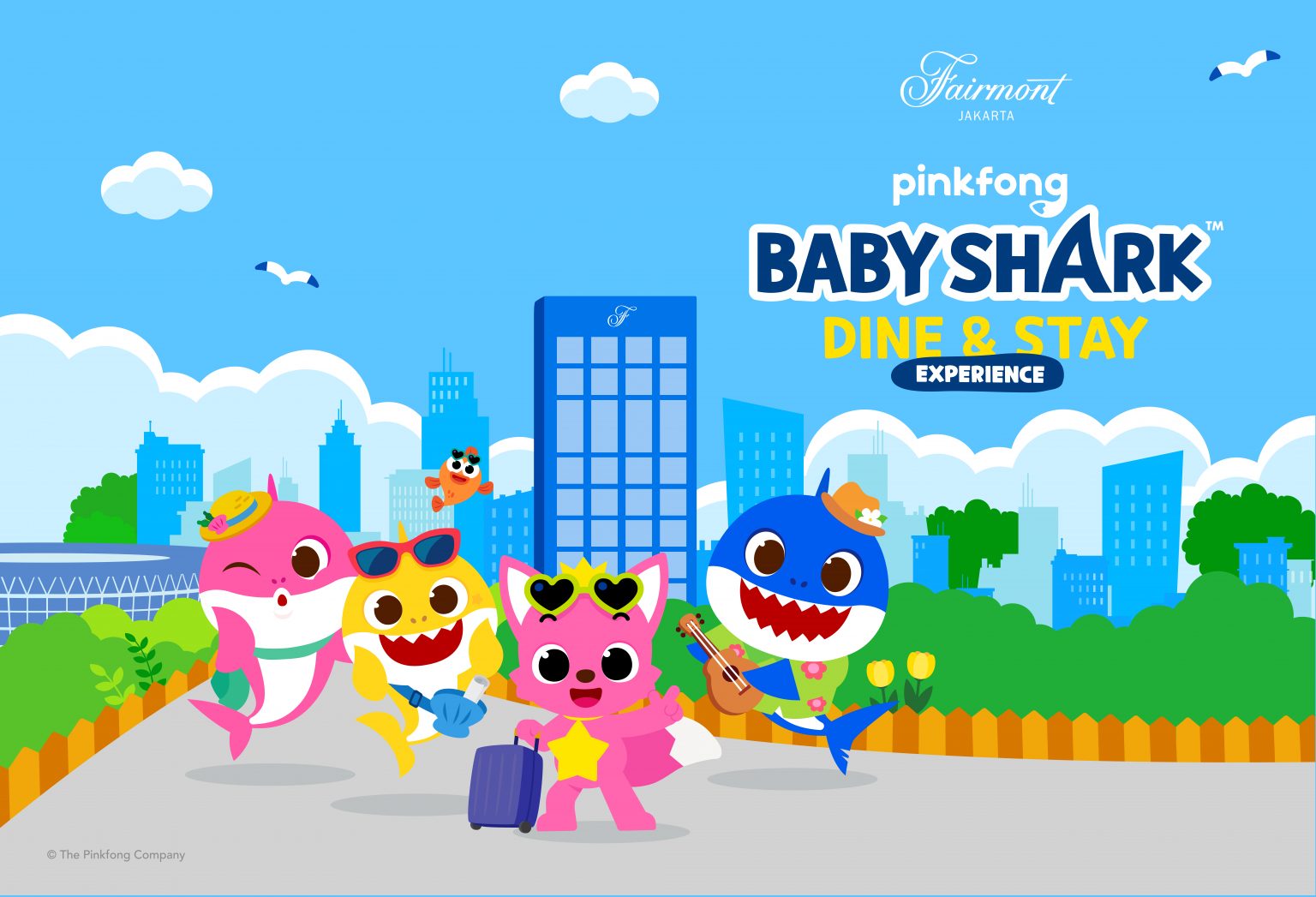 Fairmont JakartaPink Fong Baby Shark JJC個人部会